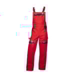 Pantaloni cu pieptar COOL TREND rosu