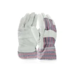 Manusi de protectie din spalt bovina GINO - gri