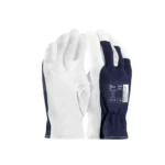 Manusi de protectie din piele oaie PONY - bleumarin