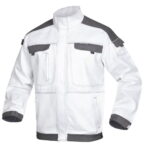Jacheta COOL TREND - alb / gri