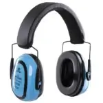 Antifoane cu fixare pe cap M10 pentru copii - albastre