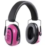 Antifoane cu fixare pe cap M10 pentru copii - roz