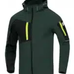 Geaca softshell CITYCONIC HI VIS verde