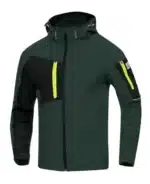 Geaca softshell CITYCONIC HI VIS verde