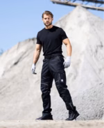 Pantaloni SUMMER negru - imagine 3