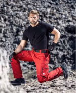 Pantaloni SUMMER rosu - imagine 4