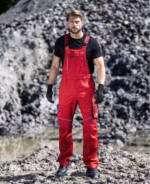 Pantaloni P SUMMER rosu - imagine 2