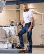 Pantaloni ULTRITE bleumarin