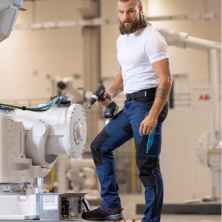 Pantaloni ULTRITE bleumarin