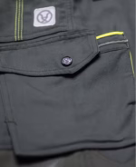 Pantaloni P CREATRON verde kaki - imagine 5